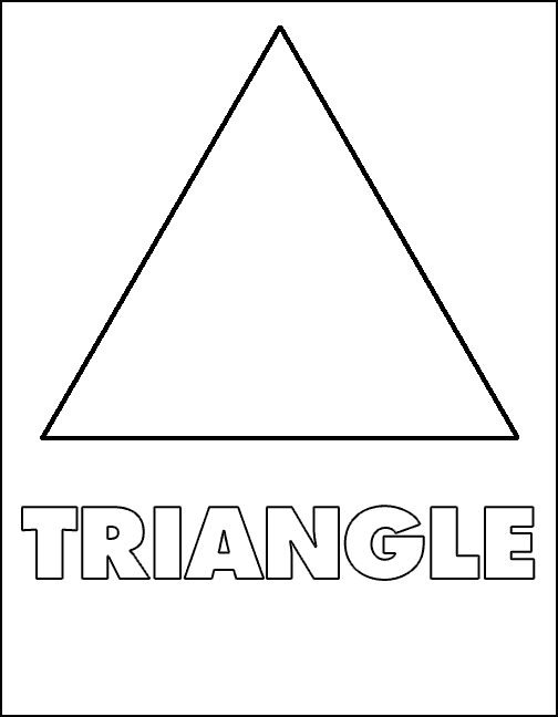 Triangles Coloring Pages Educational Triangle Cooring Printable 2020 2004 Coloring4free