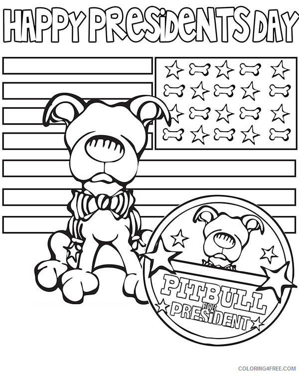 US Presidents Coloring Pages Educational Happy Presidents Day 2020 2028 Coloring4free