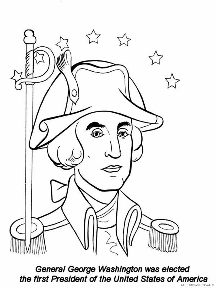 US Presidents Coloring Pages Educational US Presidents 18 Printable 2020 2047 Coloring4free