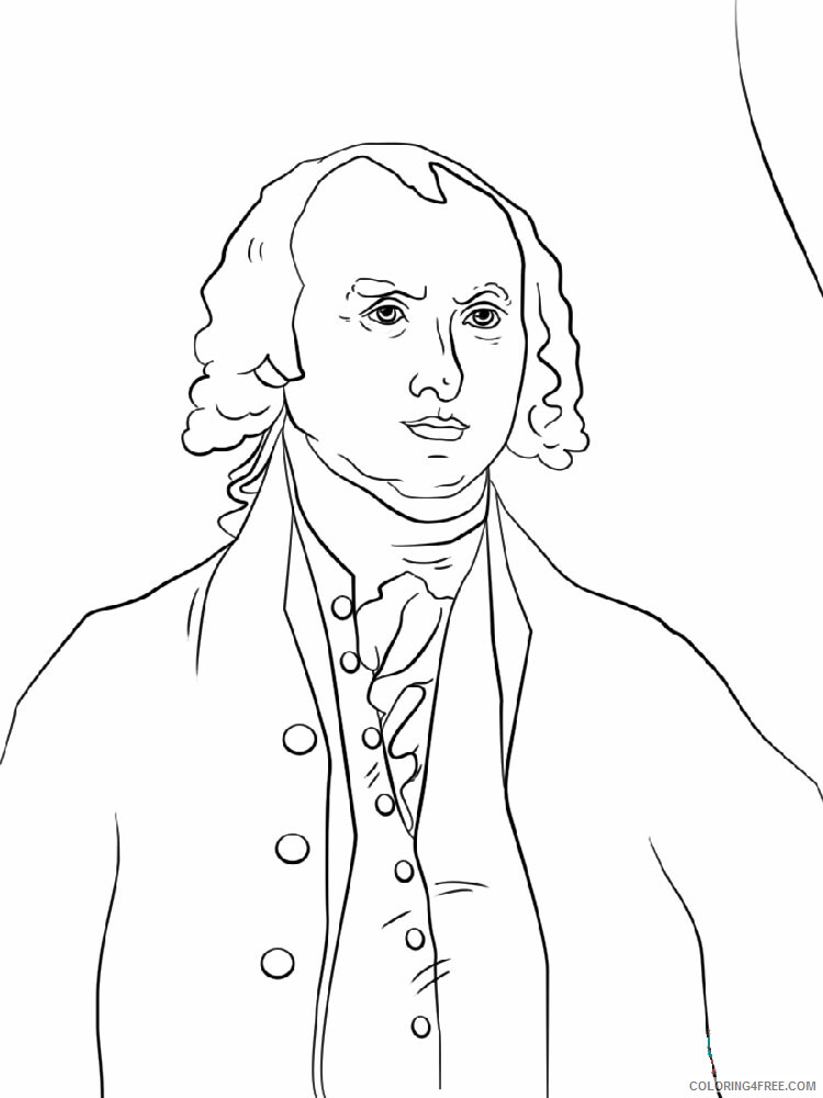 US Presidents Coloring Pages Educational US Presidents 20 Printable 2020 2049 Coloring4free