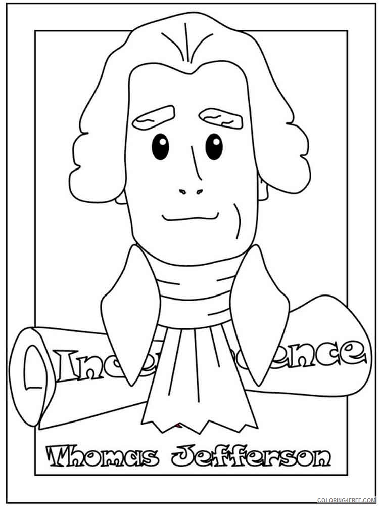 US Presidents Coloring Pages Educational presidents day 7 Printable 2020 2036 Coloring4free