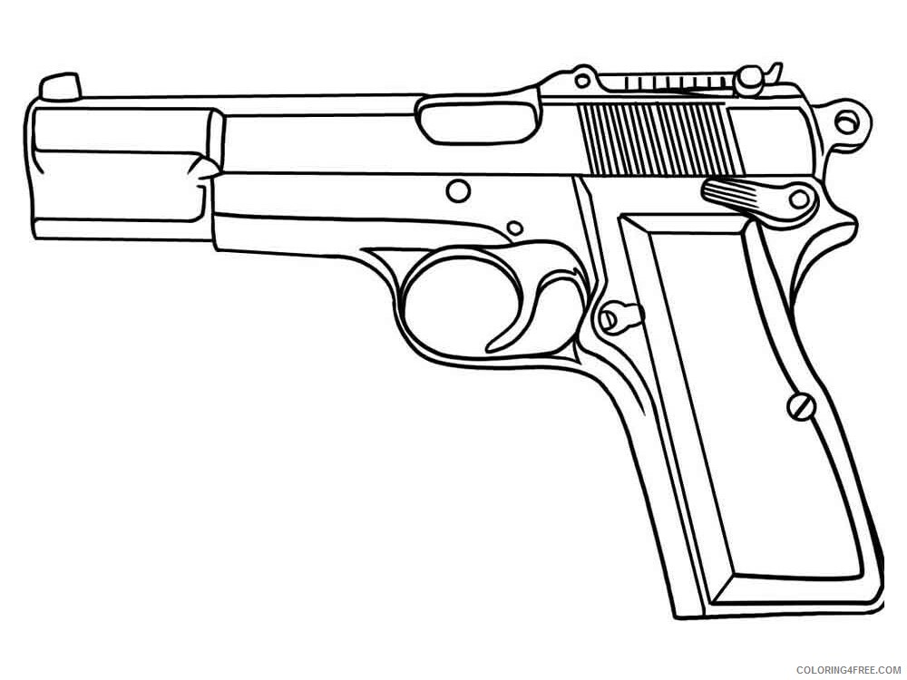Weapons Coloring Pages for boys Weapons 12 Printable 2020 1009 Coloring4free