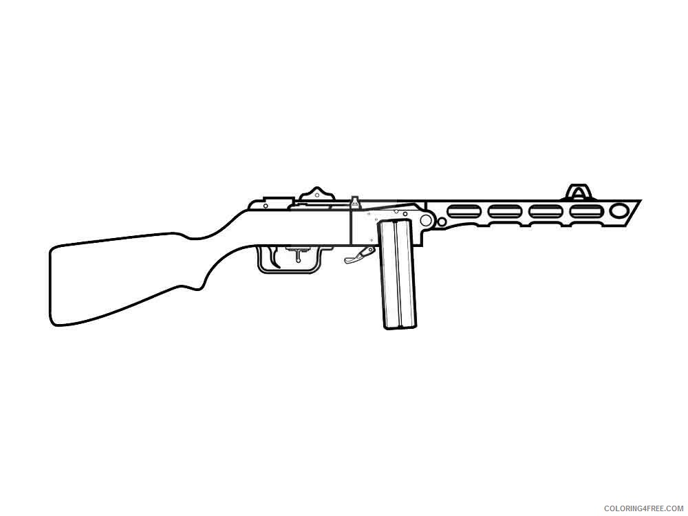 Weapons Coloring Pages for boys Weapons 18 Printable 2020 1013 Coloring4free