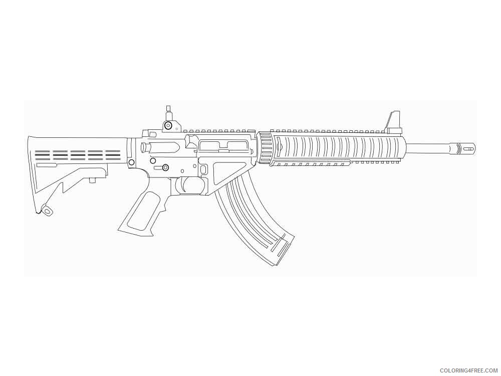 Weapons Coloring Pages for boys Weapons 20 Printable 2020 1015 Coloring4free