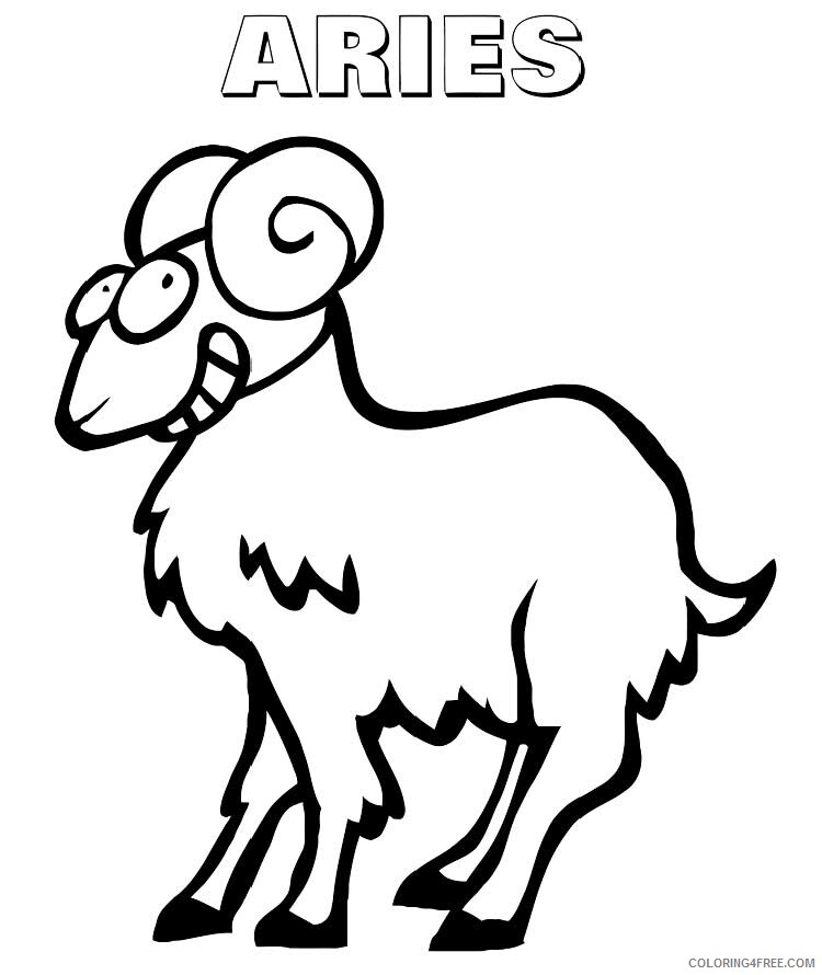 Zodiac Coloring Pages Educational Zodiac 17 Printable 2020 2212 Coloring4free