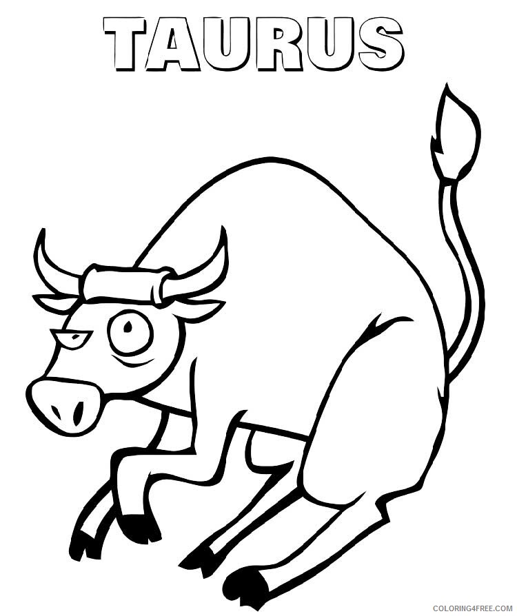 Zodiac Coloring Pages Educational Zodiac 18 Printable 2020 2213 Coloring4free