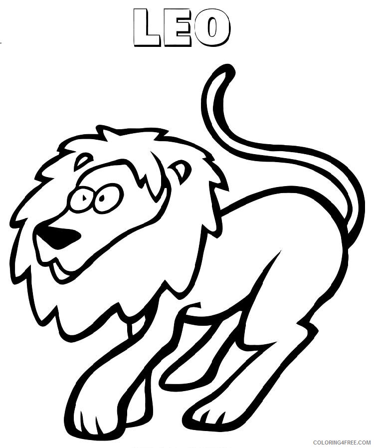 Zodiac Coloring Pages Educational Zodiac 19 Printable 2020 2214 Coloring4free
