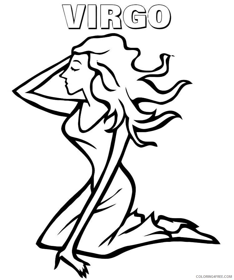 Zodiac Coloring Pages Educational Zodiac 23 Printable 2020 2218 Coloring4free