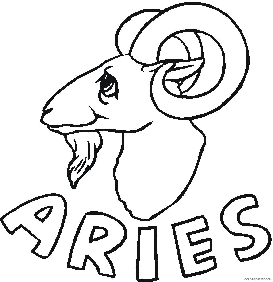 Zodiac Coloring Pages Educational zodiac 3 Printable 2020 2204 Coloring4free