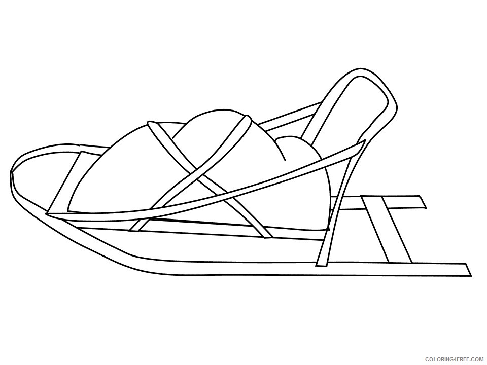 inuit Coloring Pages Countries of the World Educational inuit dogsled 2020 503 Coloring4free