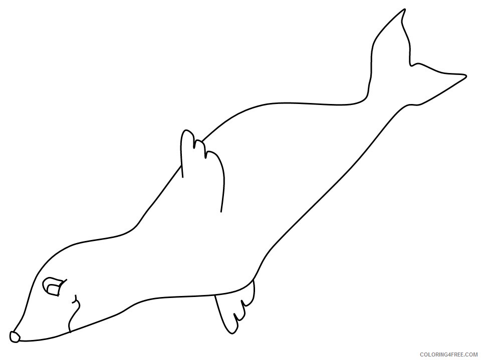 inuit Coloring Pages Countries of the World Educational seal Printable 2020 511 Coloring4free