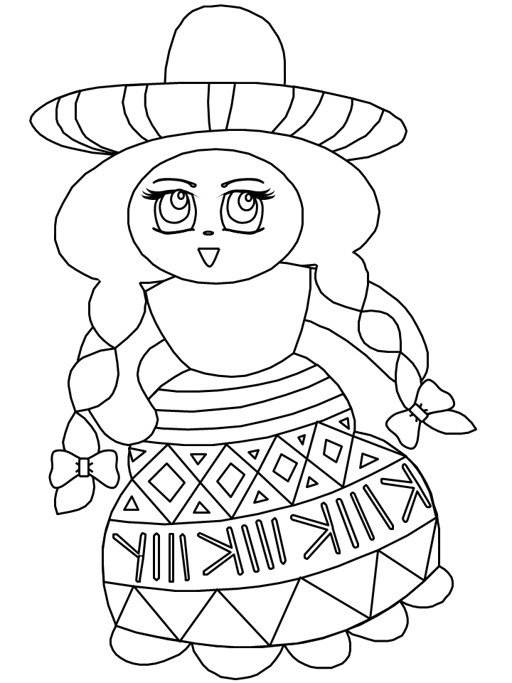 mexico Coloring Pages Countries of the World Educational 1 Printable 2020 538 Coloring4free