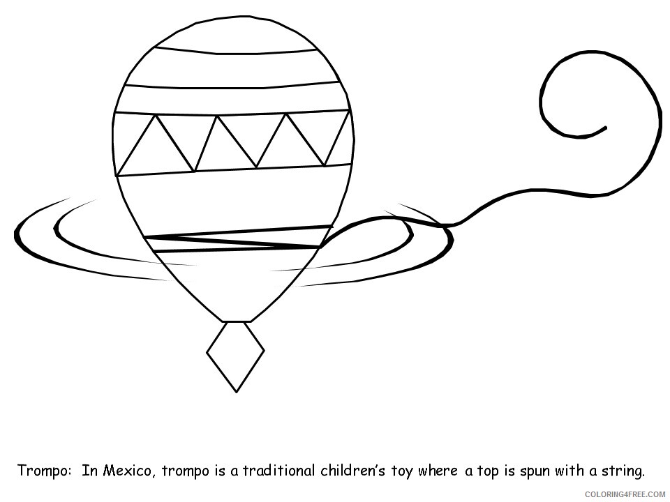 mexico Coloring Pages Countries of the World Educational 9 Printable 2020 553 Coloring4free