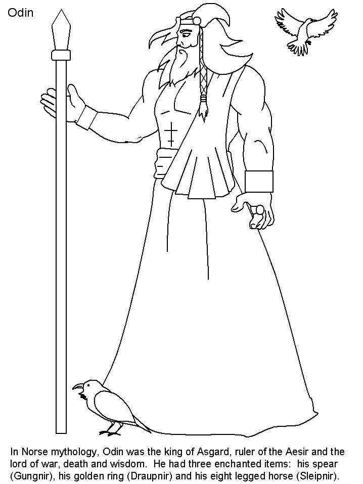 norway Coloring Pages Countries of the World Educational odin words 2020 578 Coloring4free