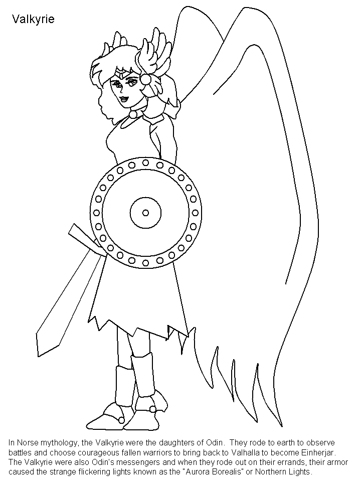 norway Coloring Pages Countries of the World Educational valkyrie words 2020 584 Coloring4free
