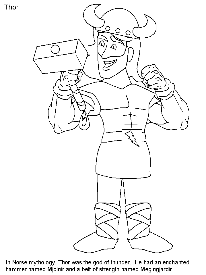 norway Coloring Pages Educational thor words Printable 2020 582 Coloring4free
