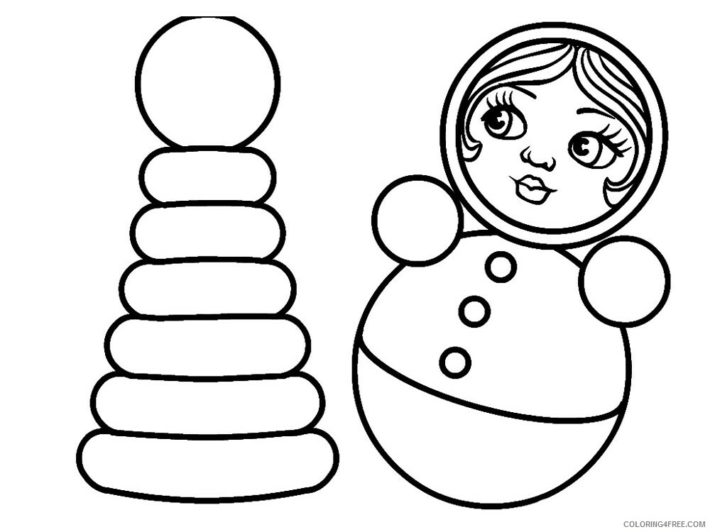 4 Year Old Coloring Pages for Kids 4Year Old 1 Printable 2021 018 Coloring4free