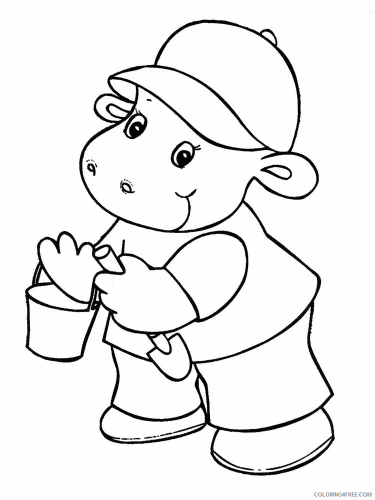 4 Year Old Coloring Pages for Kids 4Year Old 11 Printable 2021 020 Coloring4free