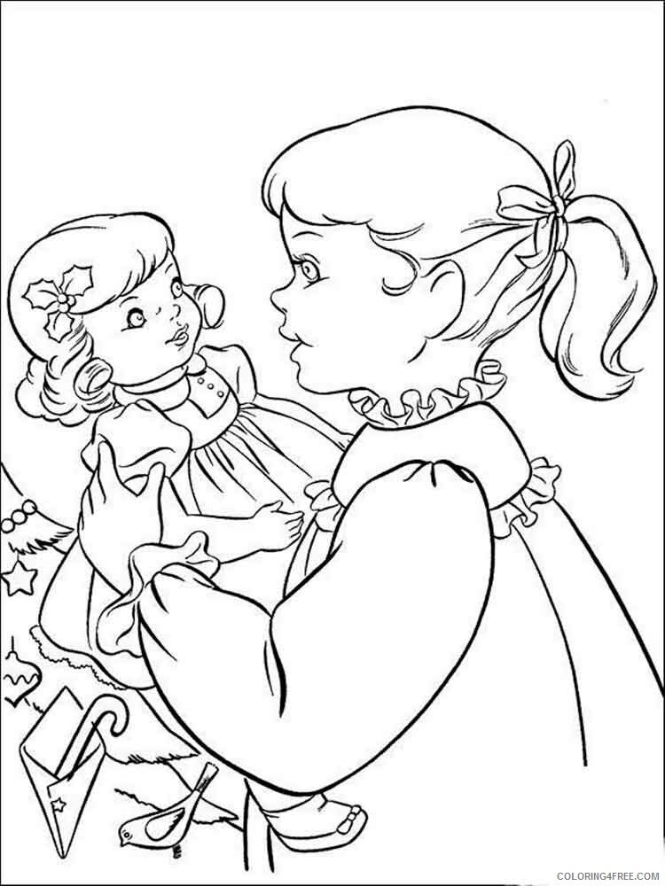 American Girl Doll Coloring Pages for Girls american girl doll 7 Printable 2021 0014 Coloring4free