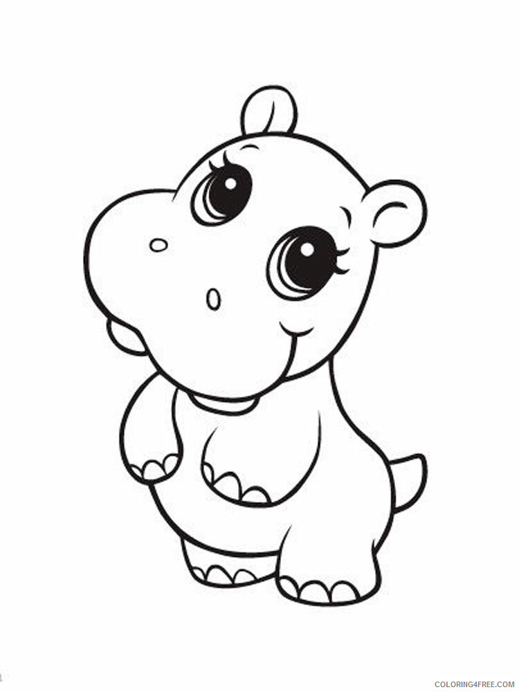 Animals for Girls Coloring Pages for Girls Animals for girls 1 Printable 2021 0021 Coloring4free