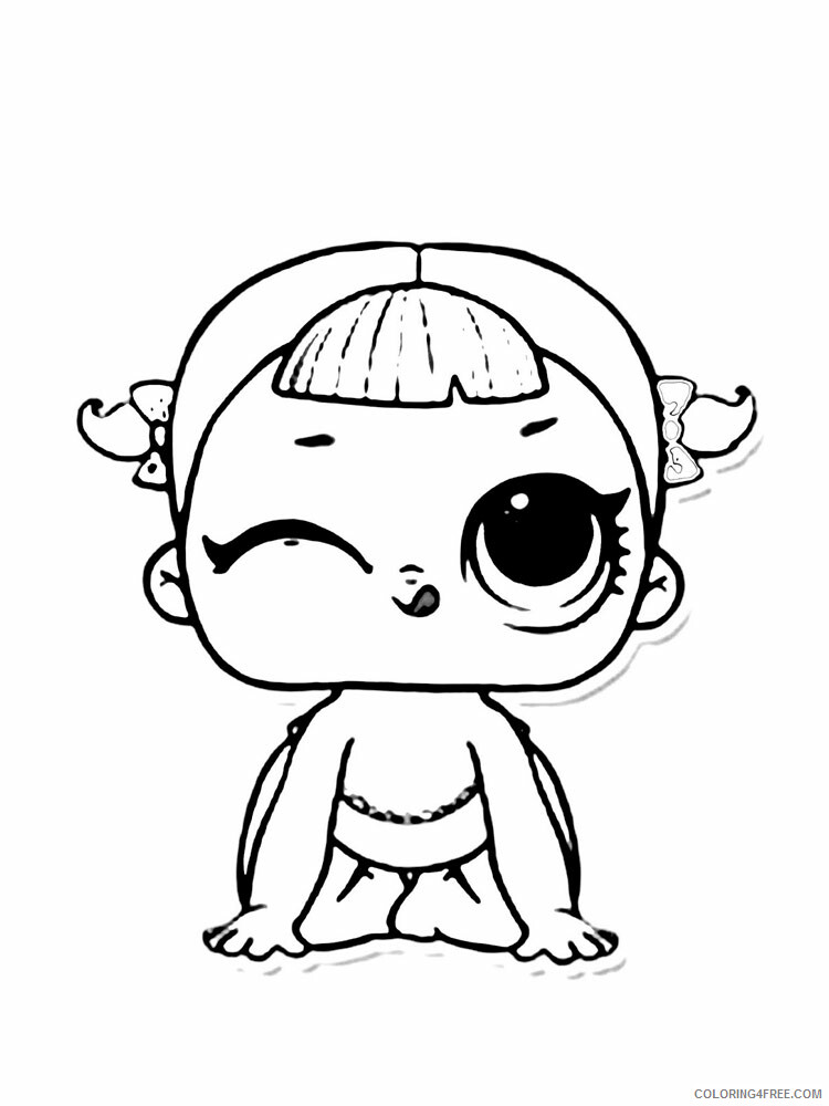 Baby LOL Surprise Coloring Pages for Girls Printable 2021 0048 Coloring4free
