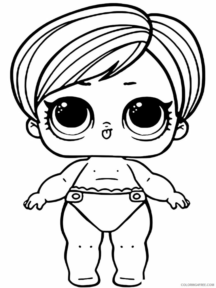 Baby LOL Surprise Coloring Pages for Girls Printable 2021 0055 Coloring4free