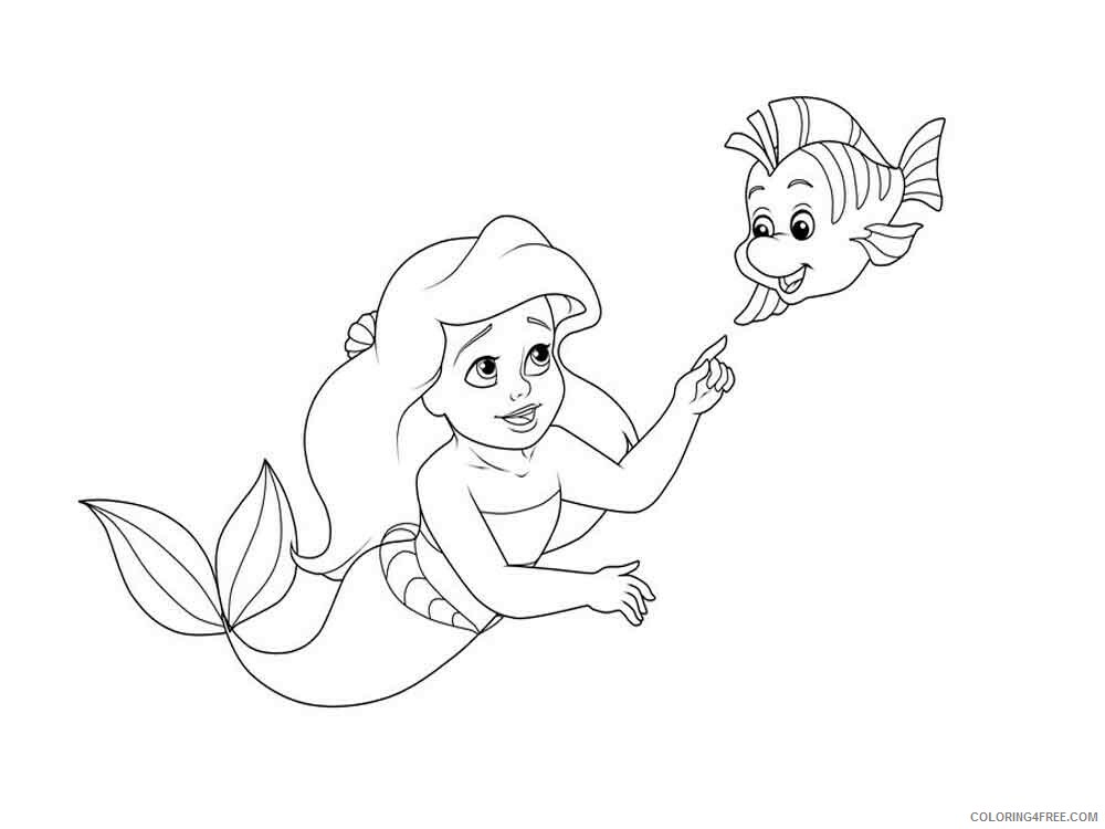 Baby Princess Coloring Pages for Girls baby princess 9 Printable 2021 0064 Coloring4free