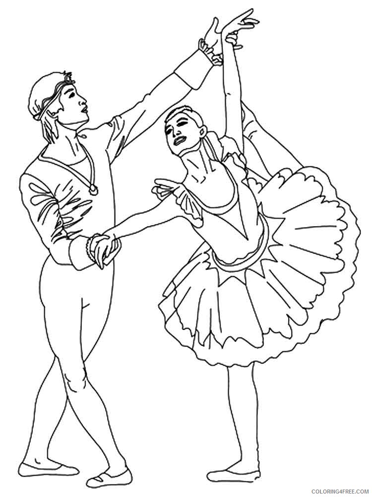 Ballet Coloring Pages for Girls ballet 1 Printable 2021 0066 Coloring4free