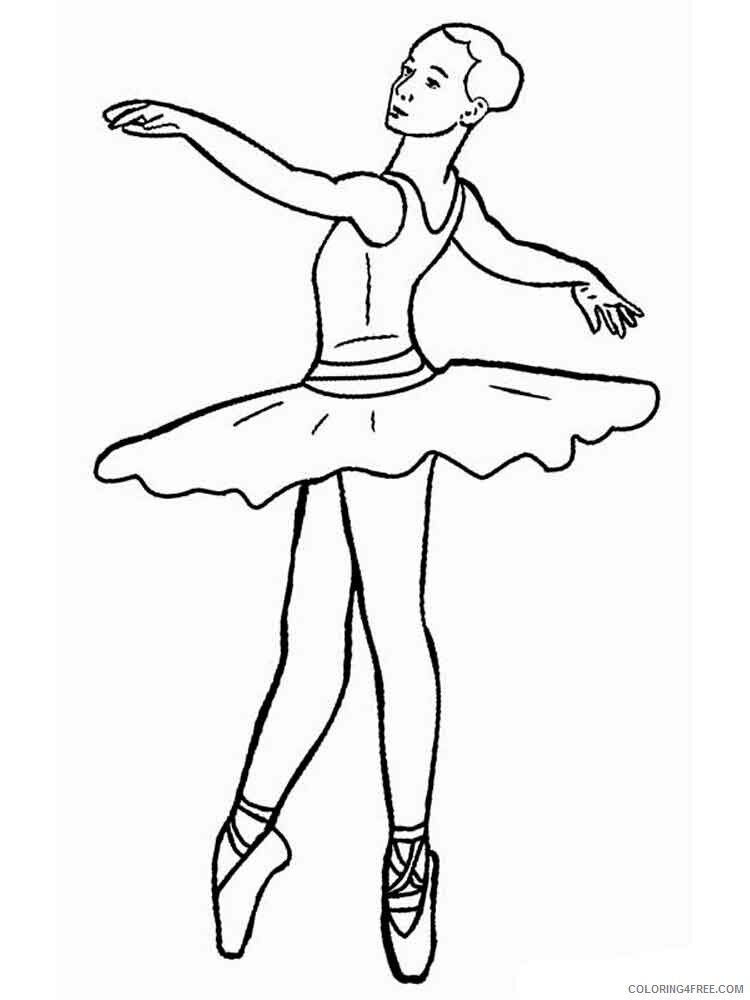 Ballet Coloring Pages for Girls ballet 12 Printable 2021 0067 Coloring4free