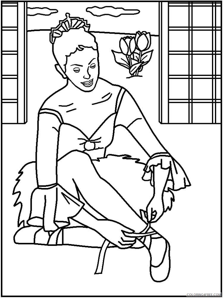 Ballet Coloring Pages for Girls ballet 15 Printable 2021 0069 Coloring4free