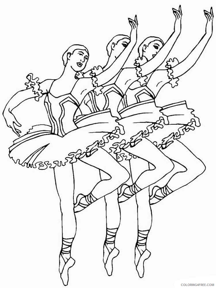 Ballet Coloring Pages for Girls ballet 17 Printable 2021 0071 Coloring4free