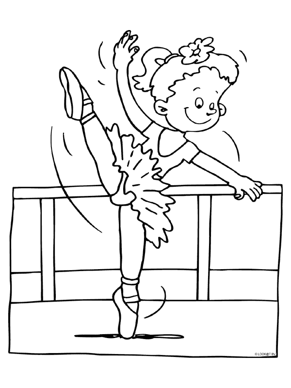 Ballet Coloring Pages for Girls ballett oEhTO Printable 2021 0084 Coloring4free