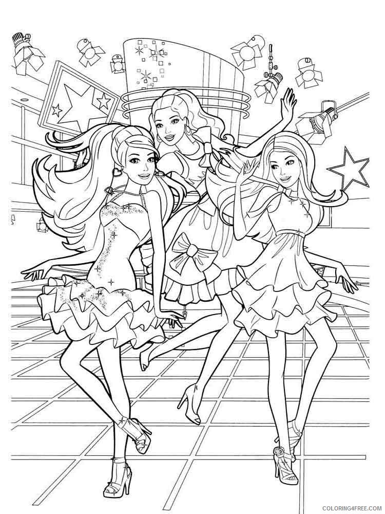 Barbie Coloring Pages for Girls barbie 15 Printable 2021 0098 Coloring4free