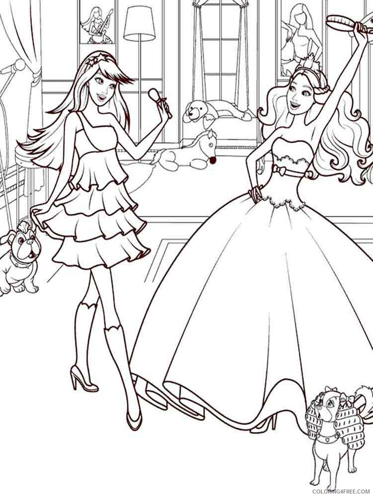 Barbie Coloring Pages for Girls barbie 19 Printable 2021 0101 Coloring4free