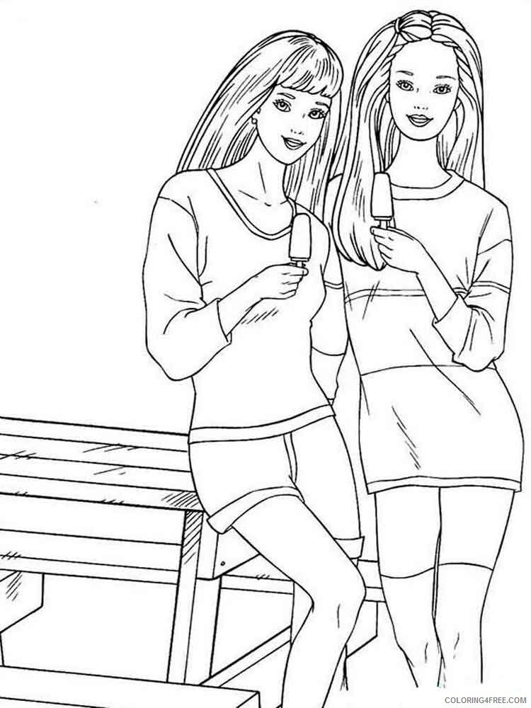 Barbie Coloring Pages for Girls barbie 2 Printable 2021 0102 Coloring4free