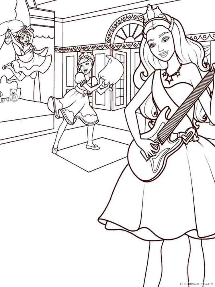 Barbie Coloring Pages for Girls barbie 20 Printable 2021 0103 Coloring4free
