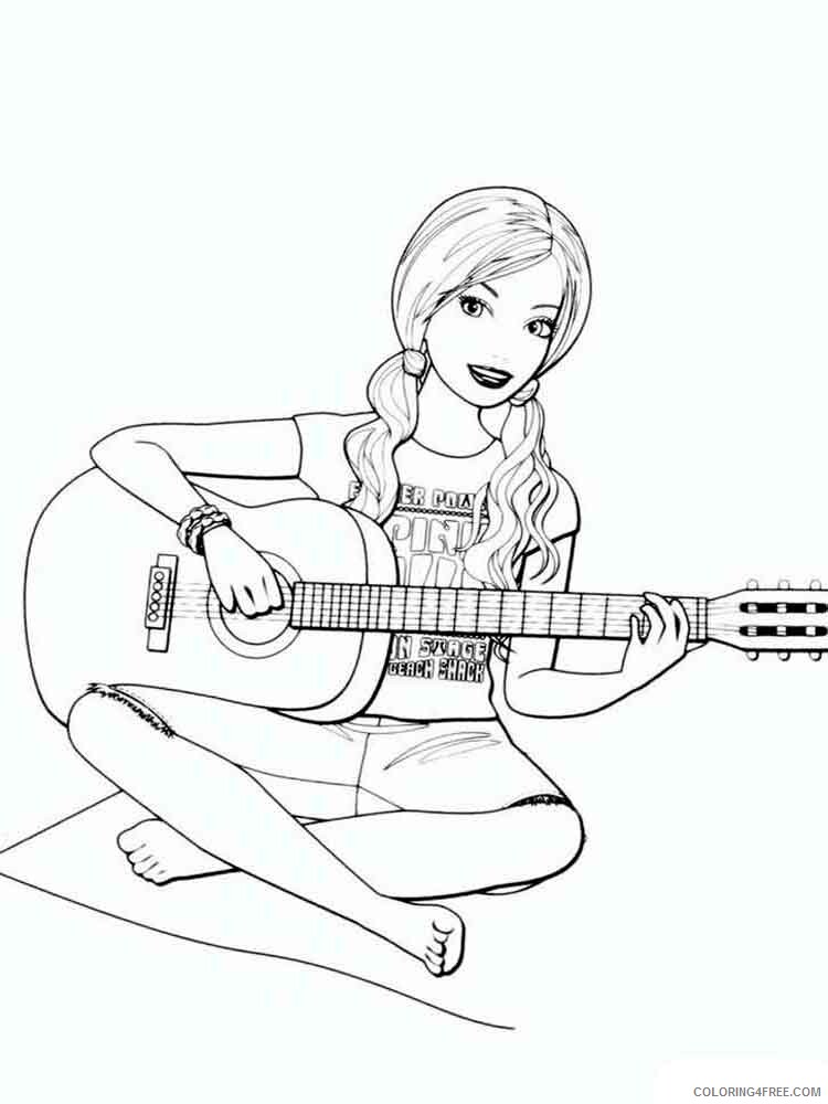 Barbie Coloring Pages for Girls barbie 28 Printable 2021 0109 Coloring4free