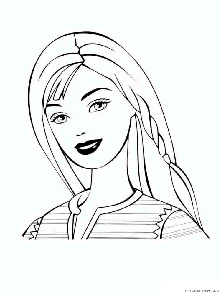 Barbie Coloring Pages for Girls barbie 31 Printable 2021 0111 Coloring4free