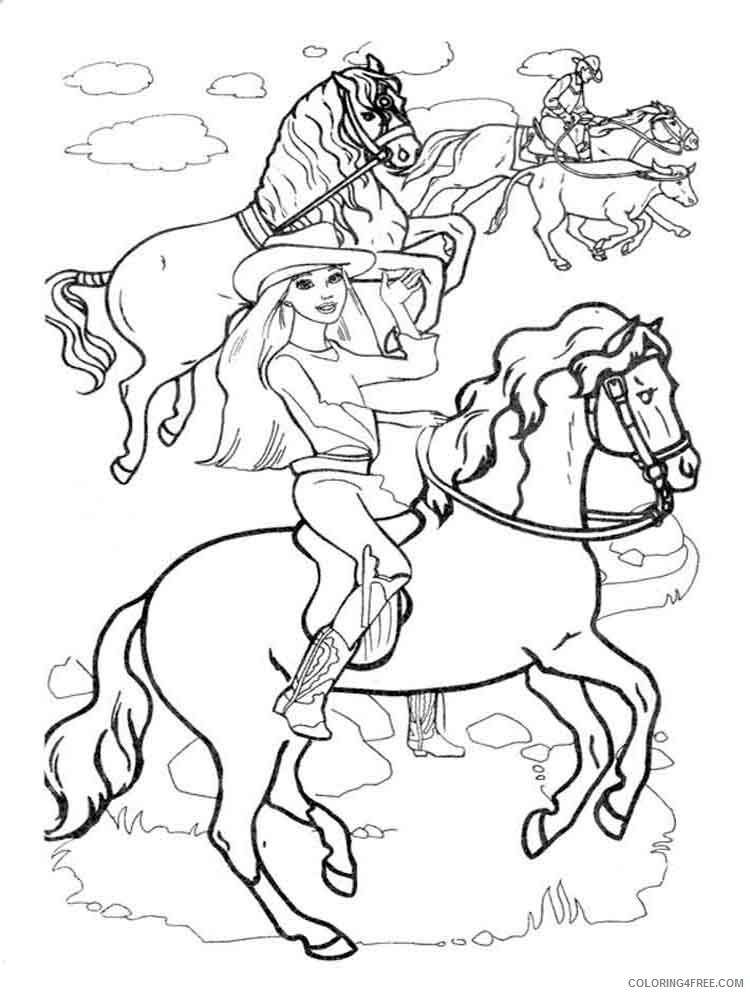 Barbie Coloring Pages for Girls barbie 32 Printable 2021 0112 Coloring4free