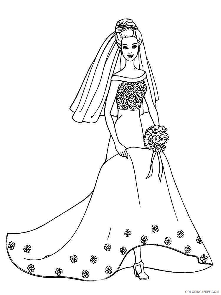 Barbie Coloring Pages for Girls barbie 34 Printable 2021 0113 Coloring4free