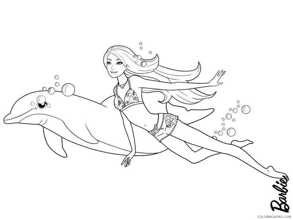 Barbie Coloring Pages for Girls barbie 38 Printable 2021 0117 Coloring4free