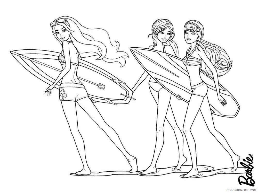 Barbie Coloring Pages for Girls barbie 40 Printable 2021 0120 Coloring4free