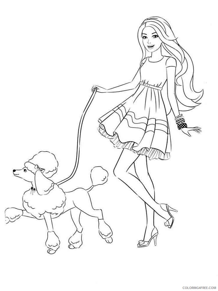 Barbie Coloring Pages for Girls barbie 44 Printable 2021 0124 Coloring4free