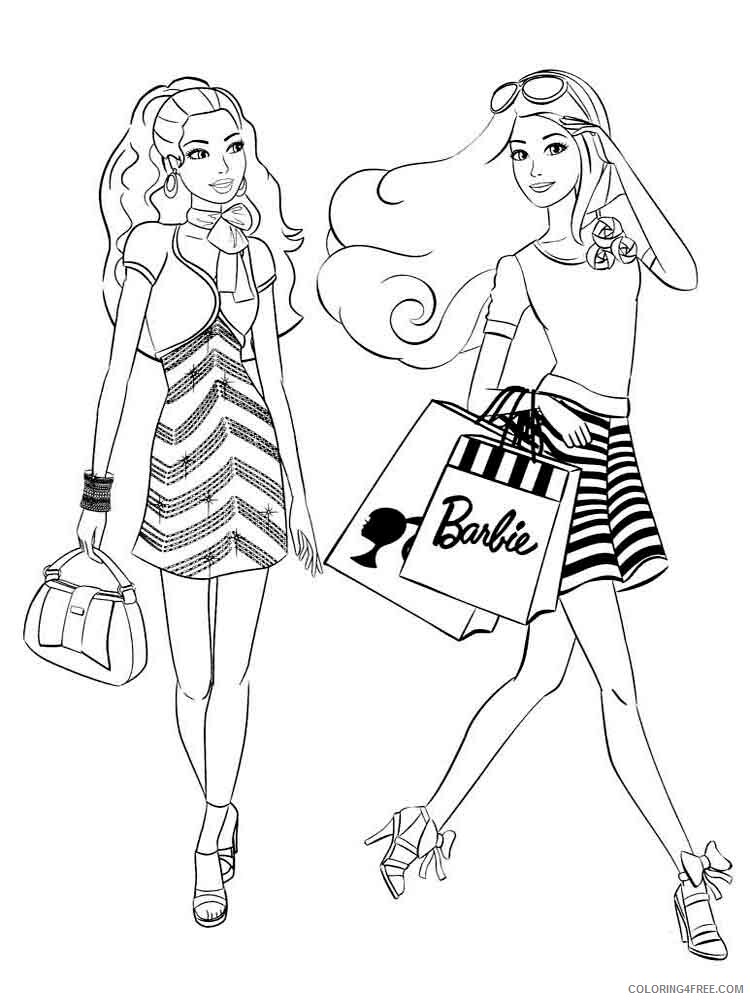 Barbie Coloring Pages for Girls barbie 5 Printable 2021 0130 Coloring4free