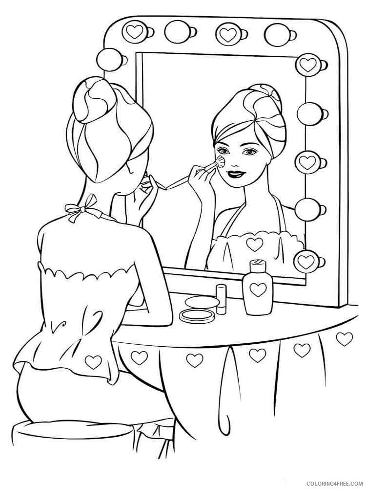 Barbie Coloring Pages for Girls barbie 53 Printable 2021 0132 Coloring4free