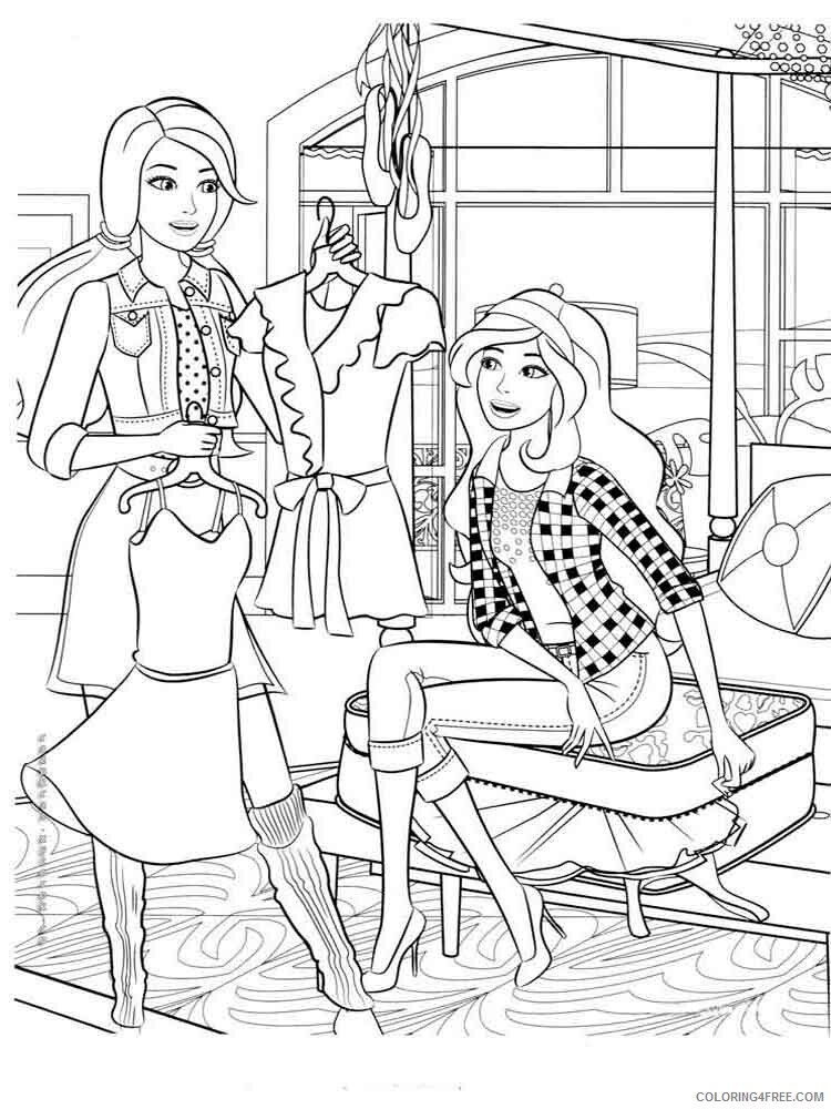 Barbie Coloring Pages for Girls barbie 56 Printable 2021 0134 Coloring4free