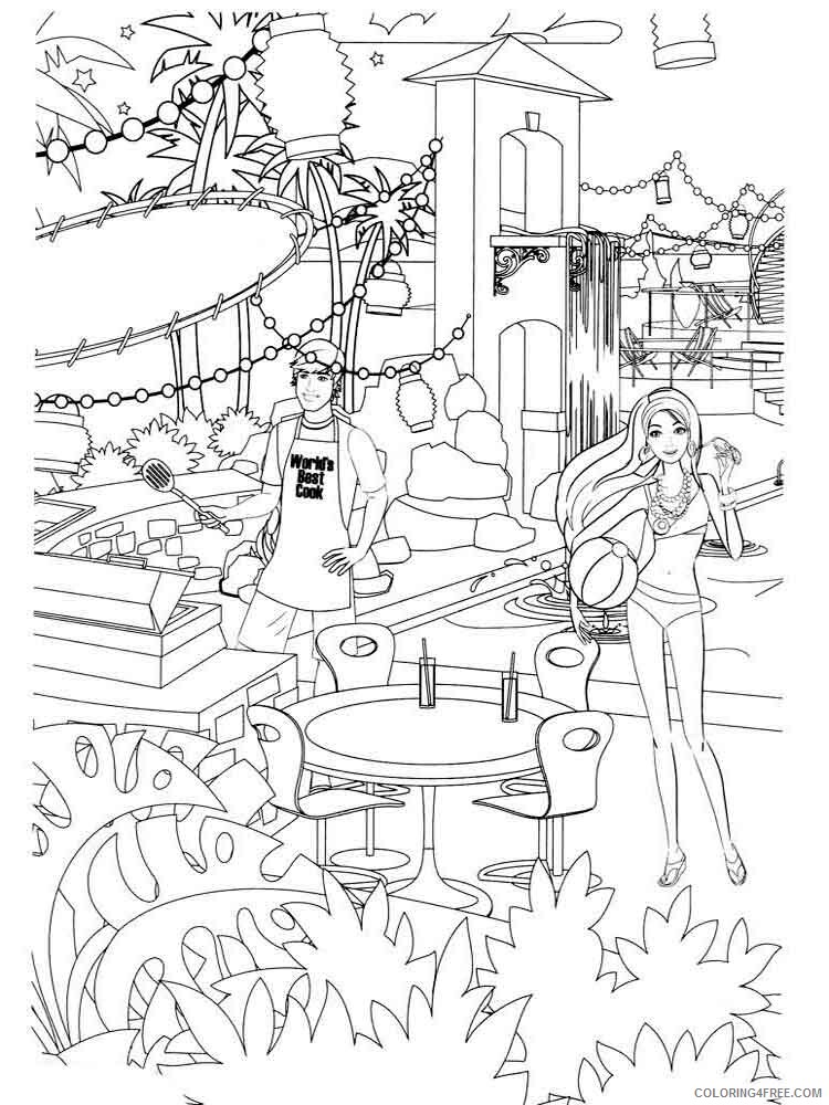 Barbie Coloring Pages for Girls barbie 6 Printable 2021 0136 Coloring4free