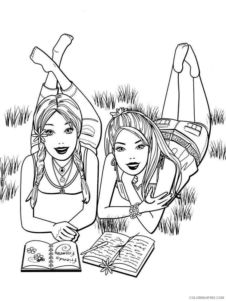 Barbie Coloring Pages for Girls barbie 60 Printable 2021 0137 ...
