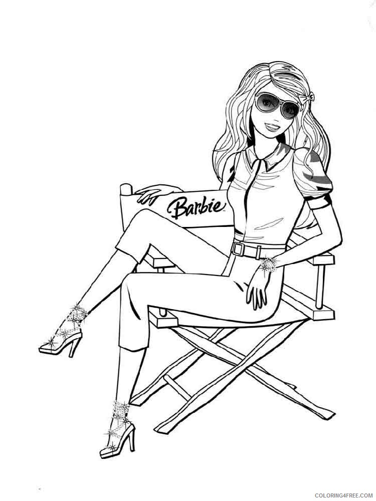 Barbie Coloring Pages for Girls barbie 65 Printable 2021 0141 Coloring4free