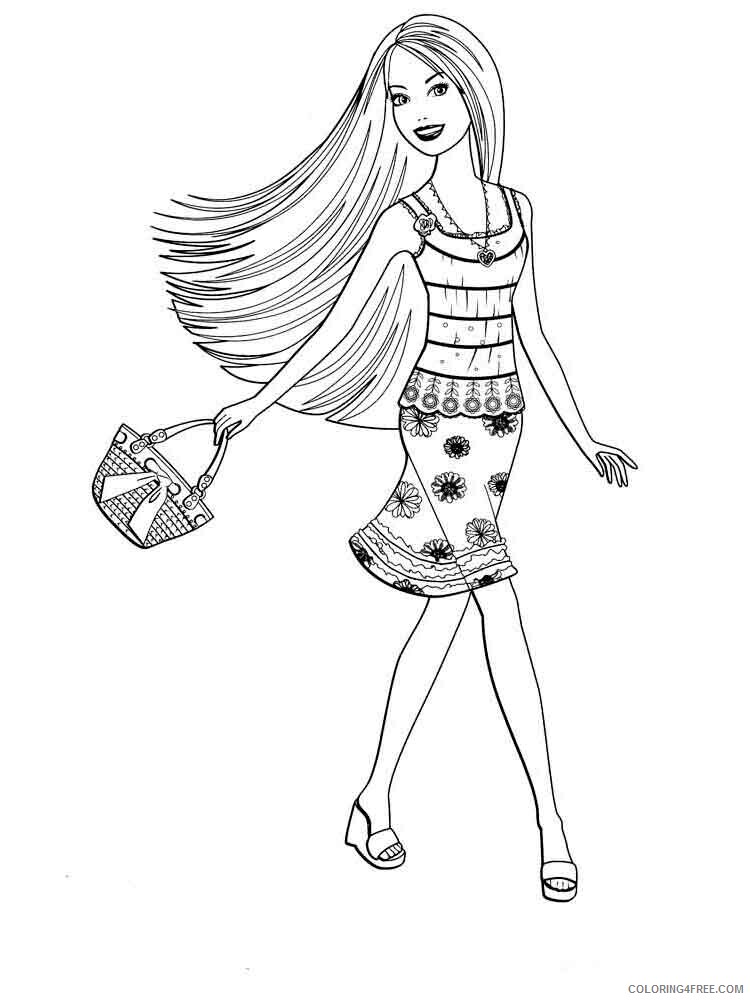 Barbie Coloring Pages for Girls barbie 71 Printable 2021 0146 Coloring4free